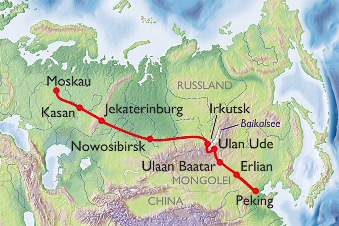transsibirische eisenbahn stationen